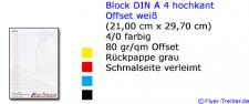 Block DIN A 4 10-seitig