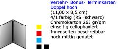 Verzehr-Bonus- & Terminkarte 4/1 hoch Innenseite beschreibar