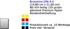 Broschüre A 6 135 gr. 56-seitig