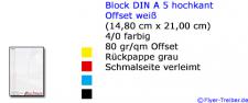 Block DIN A 5 10-seitig