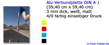 Alu-Verbundplatte DIN A 1