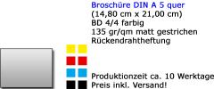 Broschüre A 5 quer 8-seitig 