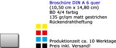 Broschüre A 6 quer 8-seitig