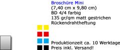 Broschüre Mini 8-seitig