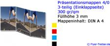 Mappen DIN A 4 3-teilig