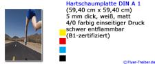 Hartschaumplatte DIN A 1