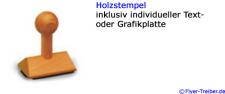 Holzstempel 10 mm x 10 mm