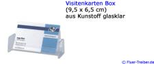 Visitenkarten Box aus