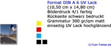 Postkarte DIN A 6 4/1 farbig