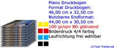 Druckbogen 46,00 cm x 32,50 cm