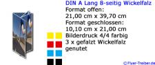 DIN A Lang 8-seitig Wickelfalz