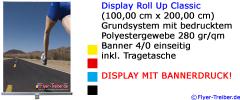 Display Roll Up Classic 100 x 200 mit