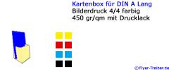 Kartenbox DIN Lang für Flyer, Faltblätter...