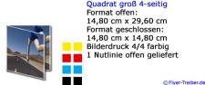 Quadrat groß 4-seitig