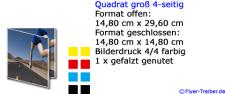 Quadrat groß 4-seitig