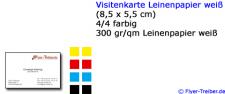 Visitenkarten 4/4 farbig