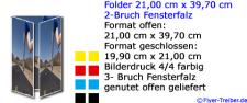 21,00 x 39,70 2-Bruch Fensterfalz