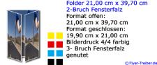 21,00 x 39,70 2-Bruch Fensterfalz