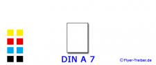 DIN A 7 (7,4 x 10,5 cm) 250 g/m²