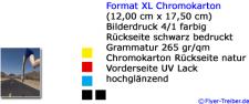 Postkarte XL Format 4/1 farbig