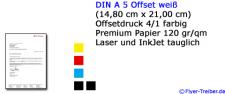 Briefpapier DIN A 5 4/1