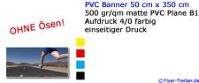 PVC Banner 50 cm x 350 cm