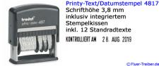 Printy Text/Datumstempel 4817