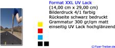 Postkarte XXL Format 4/1 farbig