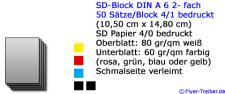 SD-Block 2-fach DIN A 6 4/1