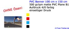 PVC Banner 100 cm x 150 cm