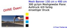 Mesh Banner 150 cm x 400 cm