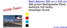 Mesh Banner 200 cm x 250 cm