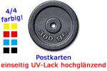 Postkarten UV Lack