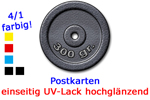 Postkarten UV Lack