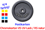 Postkarten Chromokarton VS