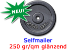 Selfmailer 250g BD glänzend genutet