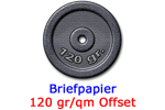 Briefpapier Laser- und InkJet geeignet 120 gr/qm
