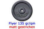 Flyer 135gr gestrichen