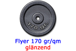 Flyer 170g BD glänzend