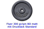 300g BD glänzend mit Drucklack