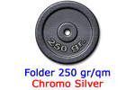 Folder-Chromulux Silver