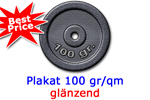 Plakat 100g BD glänzend